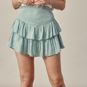 Blue B Collection Ruffled Skort